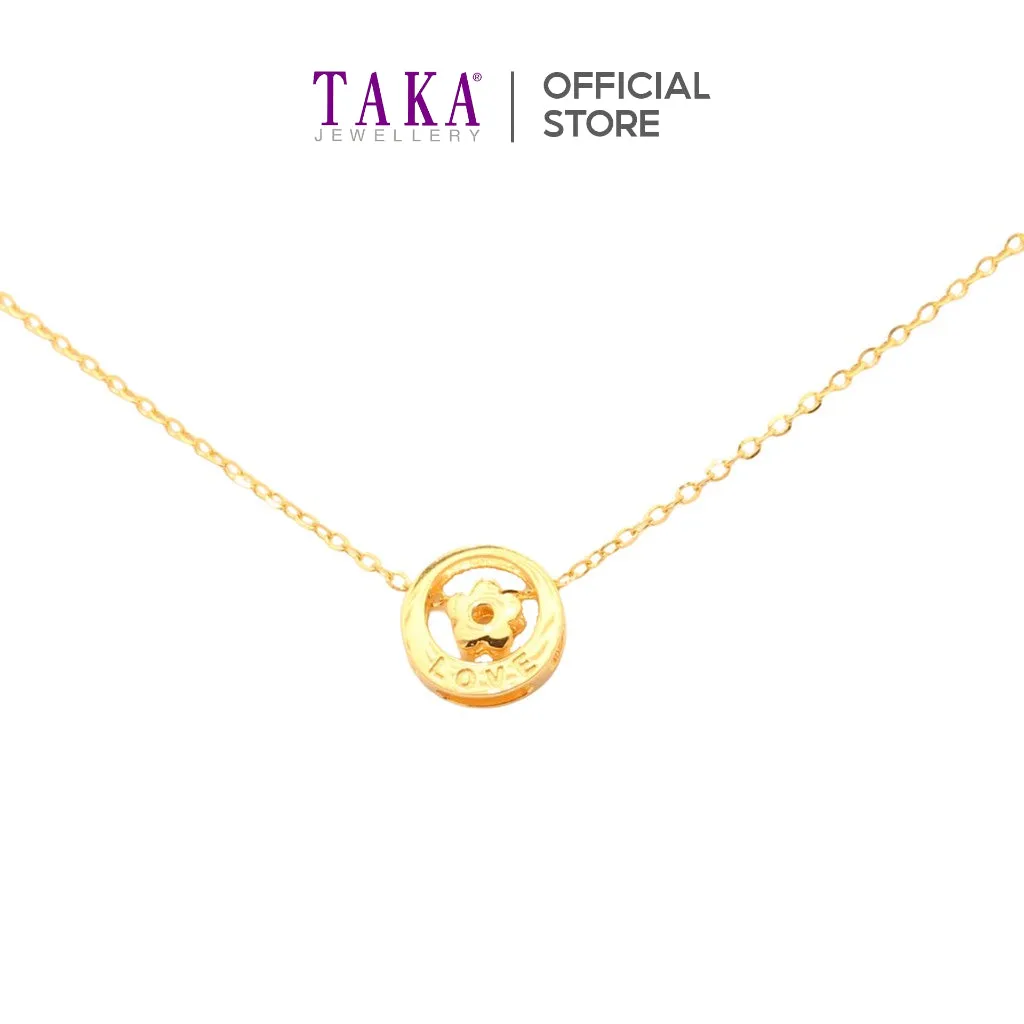 TAKA Jewellery 916 Gold Necklace