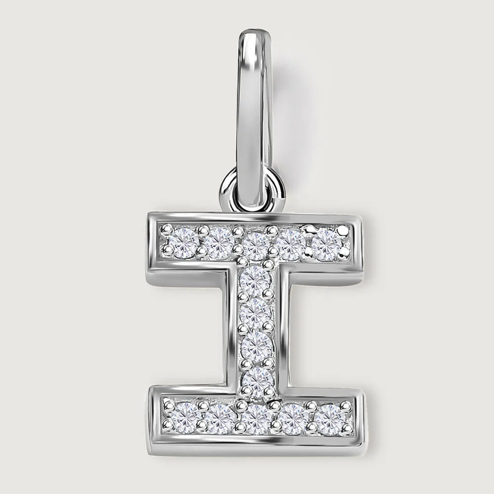 Versa Diamond Alphabet Pendants