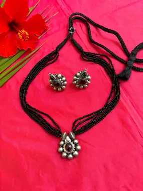 साज घाट मंगळसूत्र   कानातले | Saaj Ghat Mangalsutra   Earrings